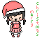kawaii & cute santa girl