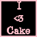 I <3 cake