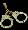 Gold Diamond Handcuffs