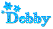 Debby- blue with diamonds