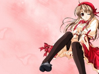 Pink and anime girl