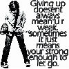 giving Up...