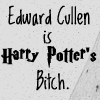 Edward Cullen is Harry Potter's Bitch
