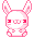 a lil pink bunny