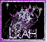 Leah Purple Glitter