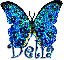 BLUE BUTTERFLY: DELIA