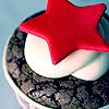 star cup cake