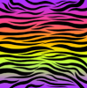 emo rainbow zebra :)