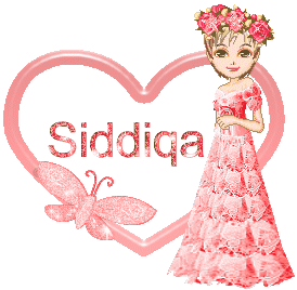 siddiqa with candy bar doll