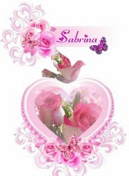 Sabrina Pink Heart n Roses