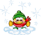 snowman playing