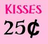 kisses for sale!