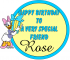 happy birthday Rose