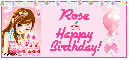 Rose Happy Birthday