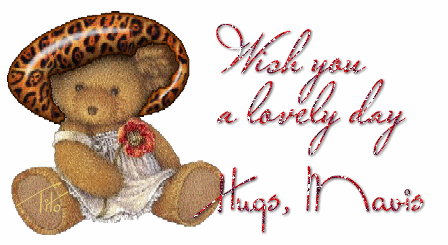 wish you a lovely day Mavis