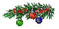 Christmas Ornament Branch - Hugs, Cindi