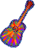 animated peace guitar