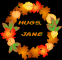 Autumn Wreath - Hugs, Jane