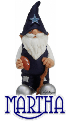 Cowboys Gnome - Martha