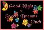 Good Night and Sweet Dreams - Cindi