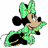 Minnie Mouse - Green/Yellow