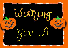 Wishing You A Happy Halloween (Spin Slats Effect)