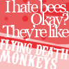 i hate bees