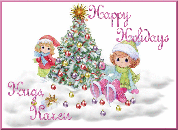 Happy Holidays Hugs, Karen