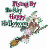Flying By To Say Happy Halloween