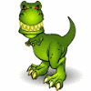 roaring dinosaur avatar