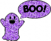 boo purple ghost
