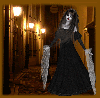 vampiress on dark street