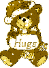 Gold Teddy Bear Hugs