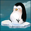 penguin on iceberg avatar