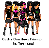 Goths can have friends too you know!