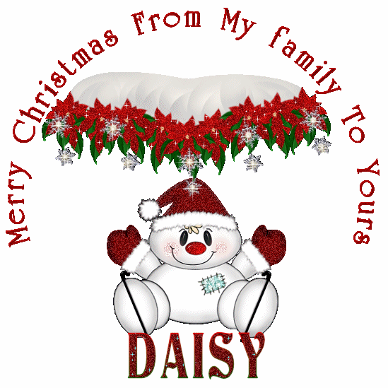 Merry Christmas Daisy