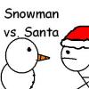 Snowman vs. Santa