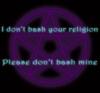 dont judge or bash my religion