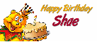 happy birthday Shae