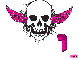 charlene pink skull