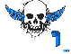 savannah blue skull