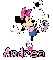 Soccer Minnie Mouse -Andrea-