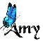 Blue Butterfly - Amy