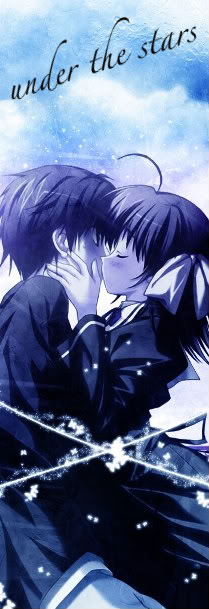 kissing together
