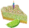 birthday lemon pie