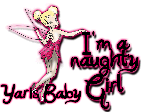 Naughty Tinkerbell Yaris Baby Glitter