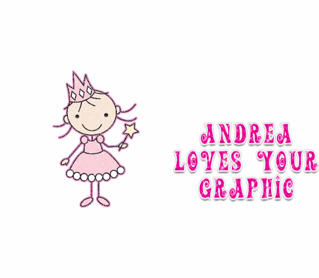 Andrea loves your graphic