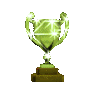 green trophy