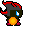 Shadow chao shooting a fire ball