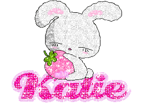 katie glitter bunny